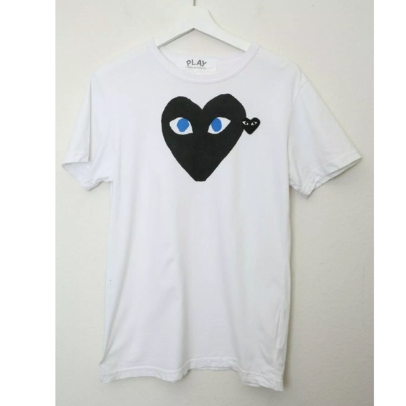 Comme des Garcons PLAY Black Heart Blue Eyes - Picture 2 of 8